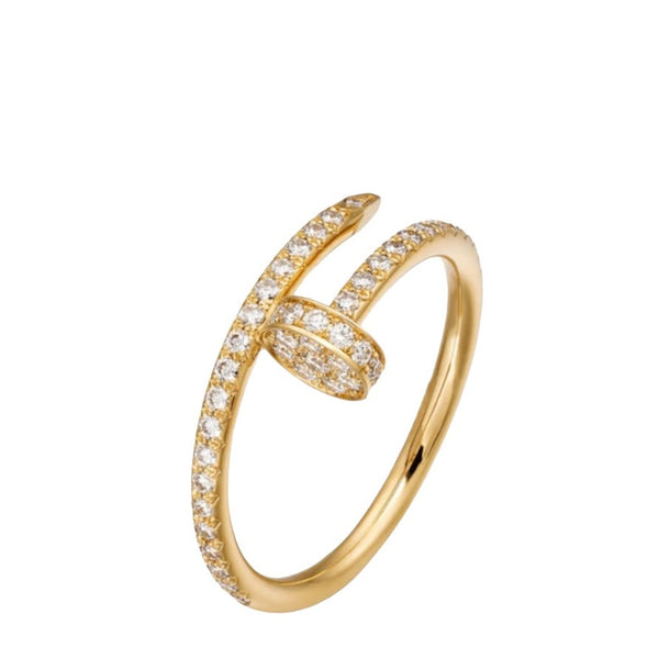 "Nailed It"Ring (Gold)