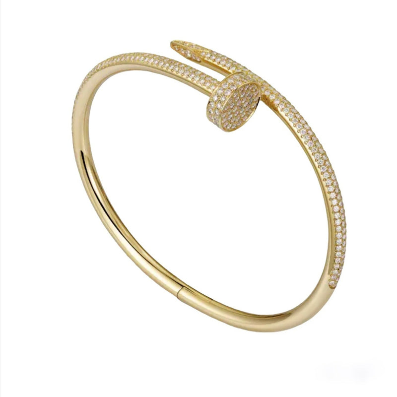 "Nailed It" Bracelet (Gold)