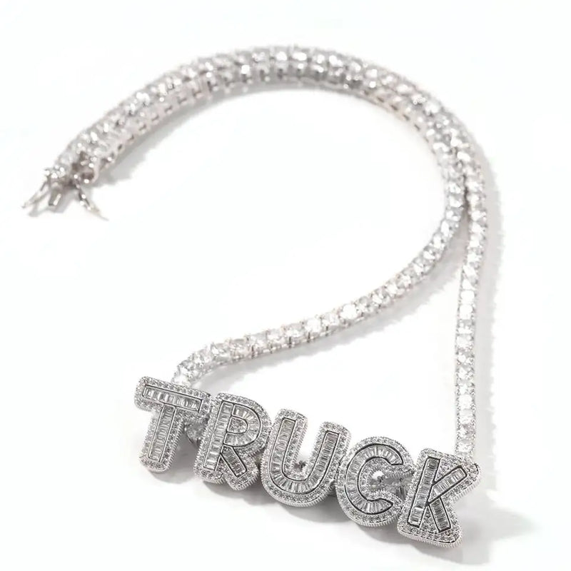 Custom Sporty Diamond Necklace