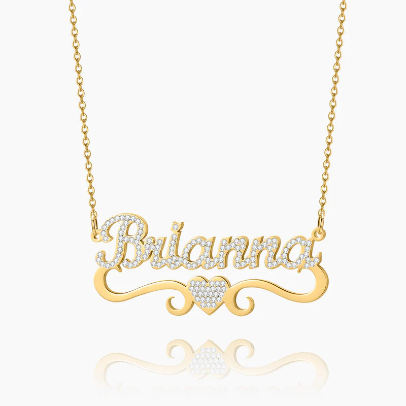 "Cold Heart" Custom Name Necklace
