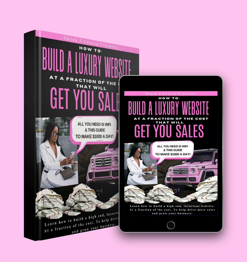 "Launch a LUXURY Website for LESS"