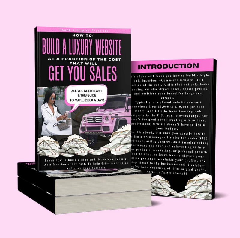 "Launch a LUXURY Website for LESS"