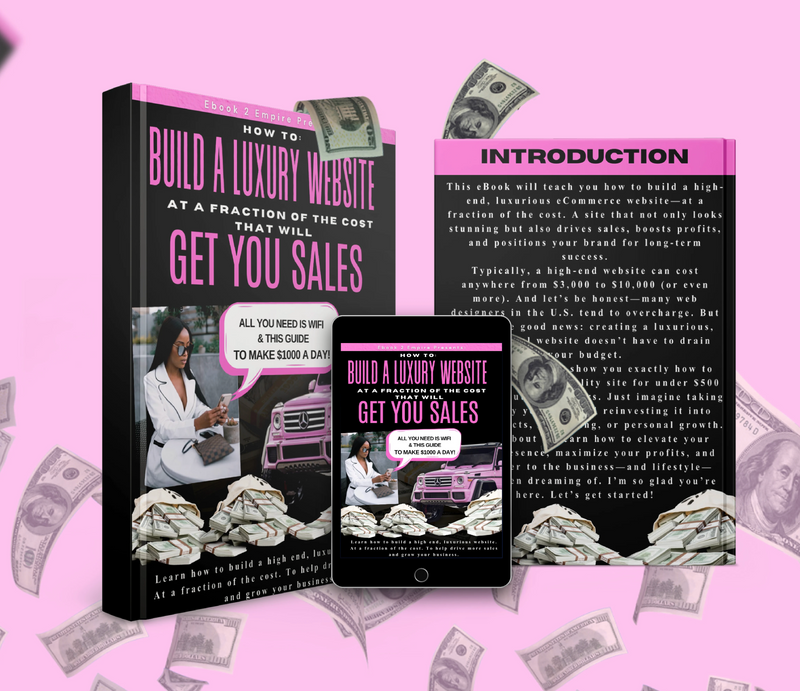 "Launch a LUXURY Website for LESS"