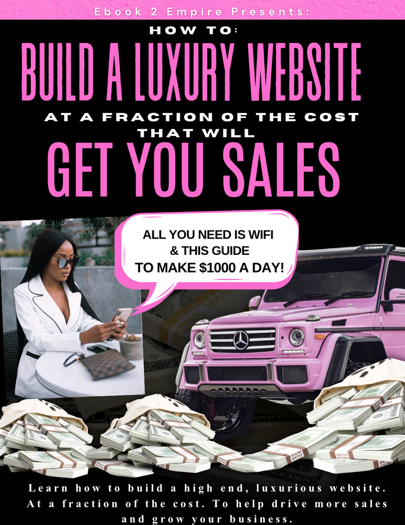 "Launch a LUXURY Website for LESS"